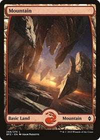 Mountain (268) - Full Art (268) [Battle for Zendikar]