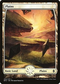 Plains (252) - Full Art (252) [Battle for Zendikar]