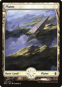Plains (254) - Full Art (254) [Battle for Zendikar]