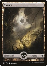 Swamp (261) - Full Art (261) [Battle for Zendikar]