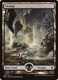 Swamp (262) - Full Art (262) [Battle for Zendikar]