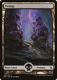 Swamp (263) - Full Art (263) [Battle for Zendikar]