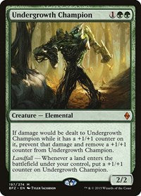 Undergrowth Champion (197) [Battle for Zendikar]
