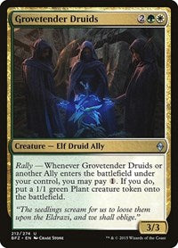 Grovetender Druids (212) [Battle for Zendikar]