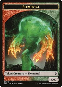 Elemental Token (011) (11) [Battle for Zendikar]