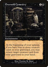 Oversold Cemetery (160) [Onslaught]