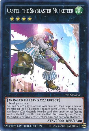 Castel, the Skyblaster Musketeer (CT12-EN006) [2015 Mega-Tins]