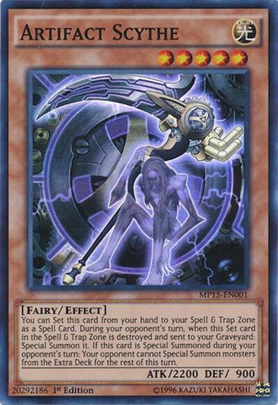 Artifact Scythe (MP15-EN001) [2015 Mega-Tins Mega Pack]