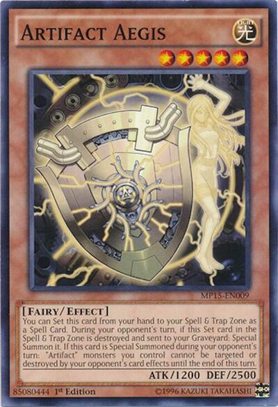 Artifact Aegis (MP15-EN009) [2015 Mega-Tins Mega Pack]