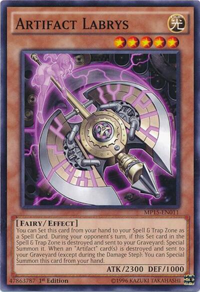 Artifact Labrys (MP15-EN011) [2015 Mega-Tins Mega Pack]