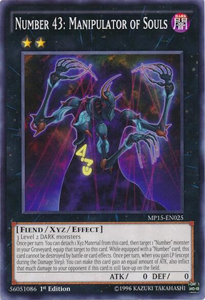 Number 43: Manipulator of Souls (MP15-EN025) [2015 Mega-Tins Mega Pack]