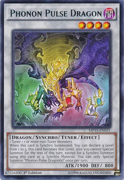 Phonon Pulse Dragon (MP15-EN031) [2015 Mega-Tins Mega Pack]
