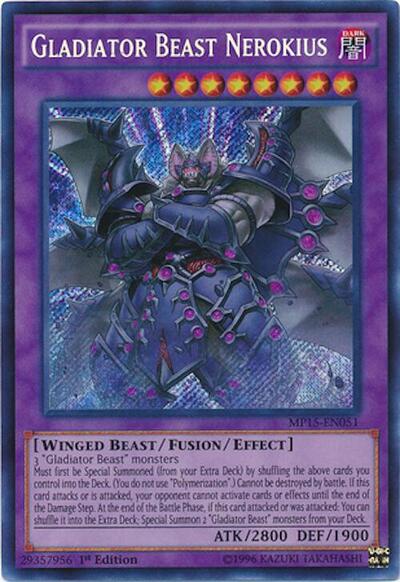 Gladiator Beast Nerokius (MP15-EN051) [2015 Mega-Tins Mega Pack]