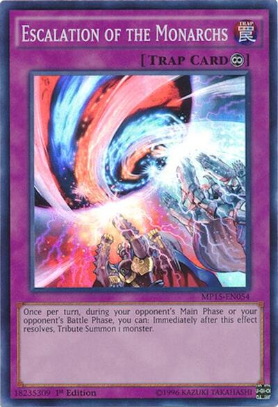 Escalation of the Monarchs (MP15-EN054) [2015 Mega-Tins Mega Pack]