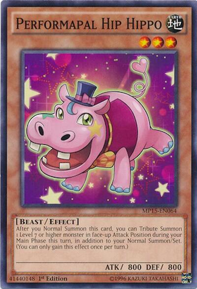 Performapal Hip Hippo (MP15-EN064) [2015 Mega-Tins Mega Pack]