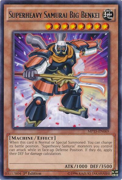Superheavy Samurai Big Benkei (MP15-EN069) [2015 Mega-Tins Mega Pack]