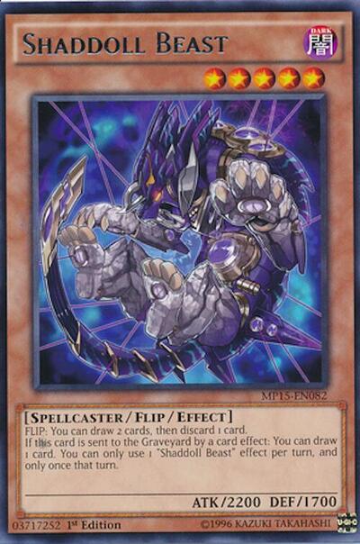 Shaddoll Beast (MP15-EN082) [2015 Mega-Tins Mega Pack]