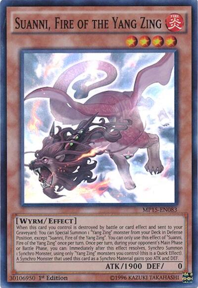 Suanni, Fire of the Yang Zing (MP15-EN083) [2015 Mega-Tins Mega Pack]