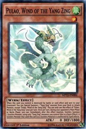 Pulao, Wind of the Yang Zing (MP15-EN086) - 2015 Mega-Tins Mega Pack 1st Edition