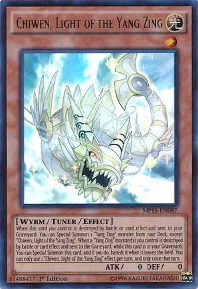 Chiwen, Light of the Yang Zing (MP15-EN087) [2015 Mega-Tins Mega Pack]