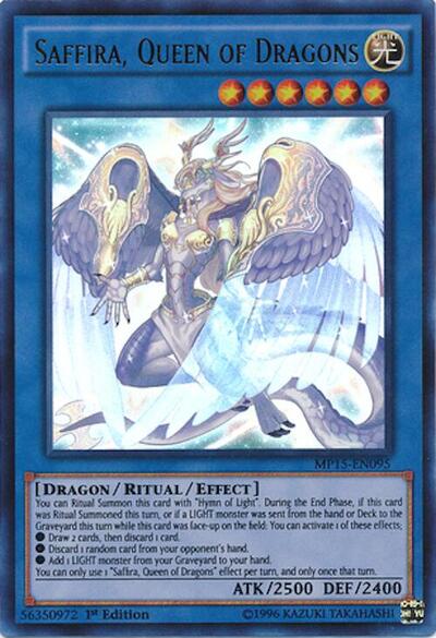 Saffira, Queen of Dragons (MP15-EN095) [2015 Mega-Tins Mega Pack]