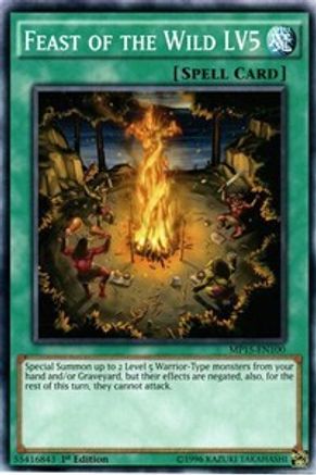 Feast of the Wild LV5 (MP15-EN100) - 2015 Mega-Tins Mega Pack 1st Edition