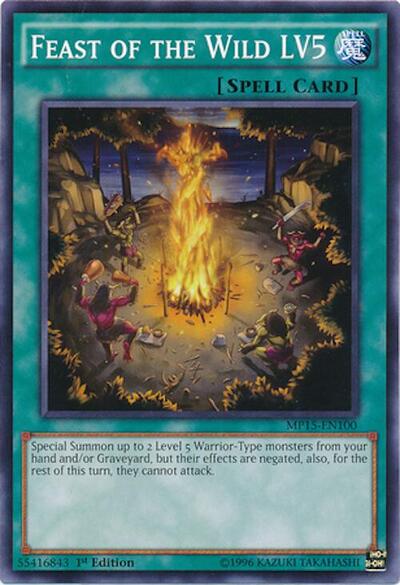 Feast of the Wild LV5 (MP15-EN100) [2015 Mega-Tins Mega Pack]