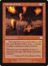 Words of War (244) [Onslaught]