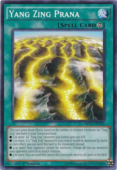 Yang Zing Prana (MP15-EN106) [2015 Mega-Tins Mega Pack]