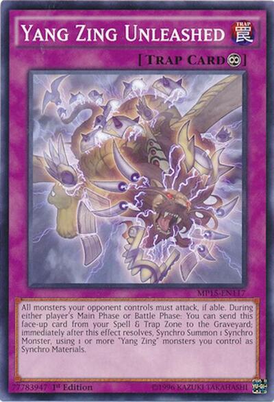 Yang Zing Unleashed (MP15-EN117) [2015 Mega-Tins Mega Pack]