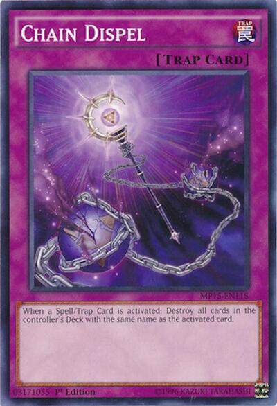 Chain Dispel (MP15-EN118) [2015 Mega-Tins Mega Pack]
