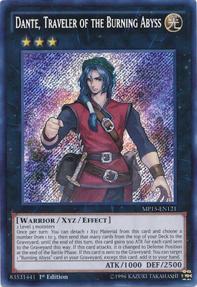 Dante, Traveler of the Burning Abyss (MP15-EN121) [2015 Mega-Tins Mega Pack]