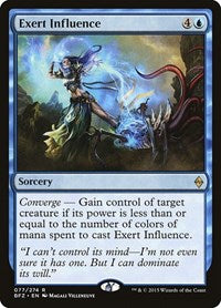 Exert Influence (77) [Battle for Zendikar]