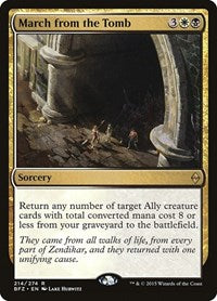 March from the Tomb (214) [Battle for Zendikar]