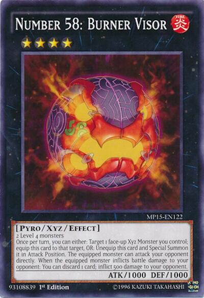 Number 58: Burner Visor (MP15-EN122) [2015 Mega-Tins Mega Pack]