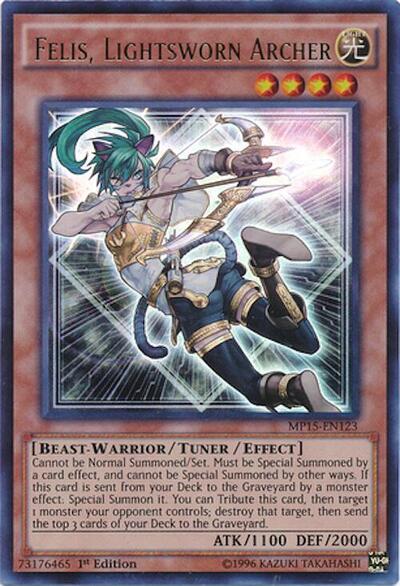 Felis, Lightsworn Archer (MP15-EN123) [2015 Mega-Tins Mega Pack]