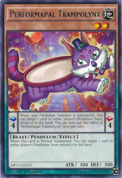 Performapal Trampolynx (MP15-EN127) [2015 Mega-Tins Mega Pack]