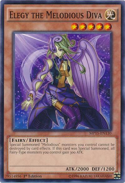 Elegy the Melodious Diva (MP15-EN130) [2015 Mega-Tins Mega Pack]