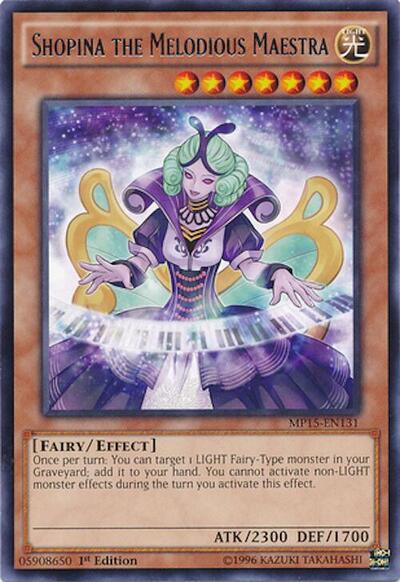 Shopina the Melodious Maestra (MP15-EN131) [2015 Mega-Tins Mega Pack]