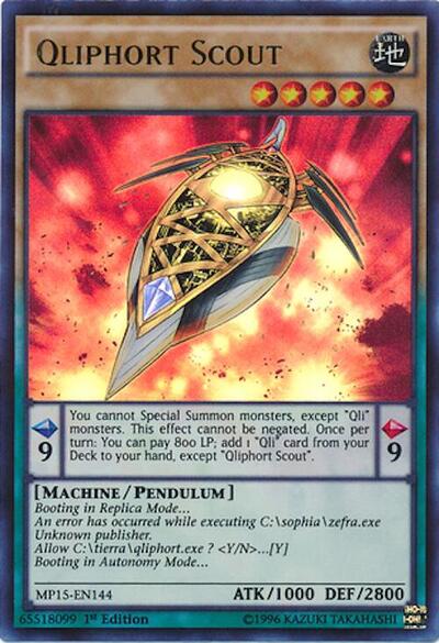 Qliphort Scout (MP15-EN144) [2015 Mega-Tins Mega Pack]