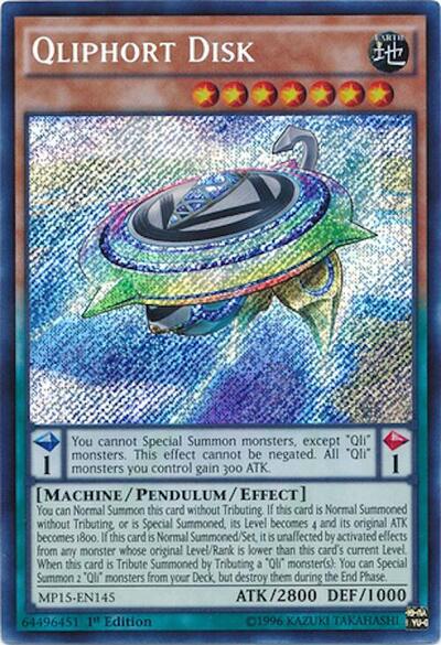 Qliphort Disk (MP15-EN145) [2015 Mega-Tins Mega Pack]