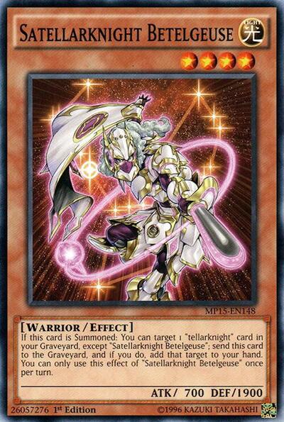 Satellarknight Betelgeuse (MP15-EN148) [2015 Mega-Tins Mega Pack]