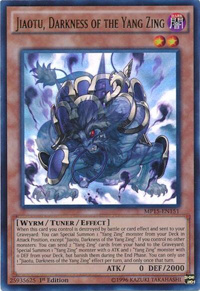 Jiaotu, Darkness of the Yang Zing (MP15-EN151) [2015 Mega-Tins Mega Pack]