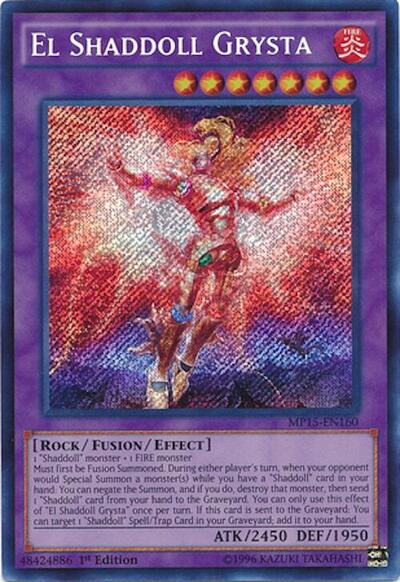 El Shaddoll Grysta (MP15-EN160) [2015 Mega-Tins Mega Pack]