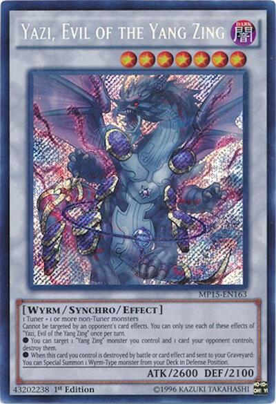 Yazi, Evil of the Yang Zing (MP15-EN163) [2015 Mega-Tins Mega Pack]