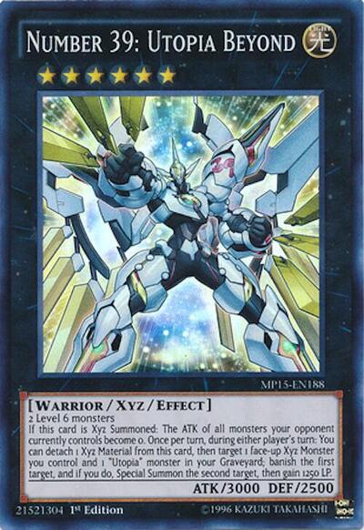 Number 39: Utopia Beyond (MP15-EN188) [2015 Mega-Tins Mega Pack]