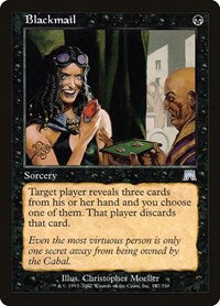 Blackmail (127) [Onslaught]