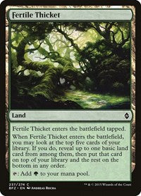 Fertile Thicket (237) [Battle for Zendikar]