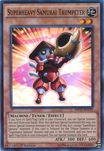 Superheavy Samurai Trumpeter (MP15-EN198) [2015 Mega-Tins Mega Pack]