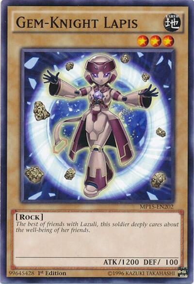 Gem-Knight Lapis (MP15-EN202) [2015 Mega-Tins Mega Pack]
